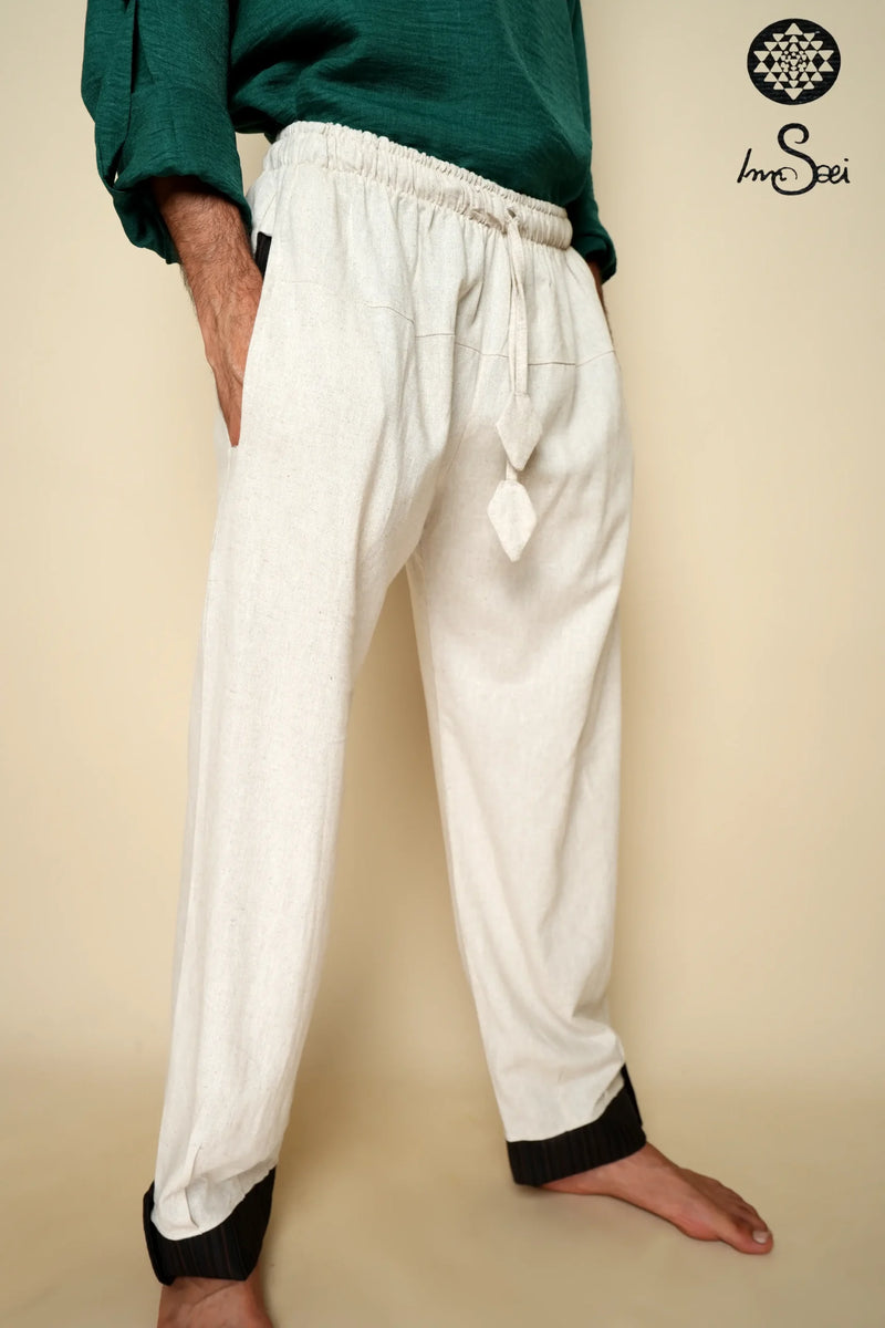Pants Linen Off White