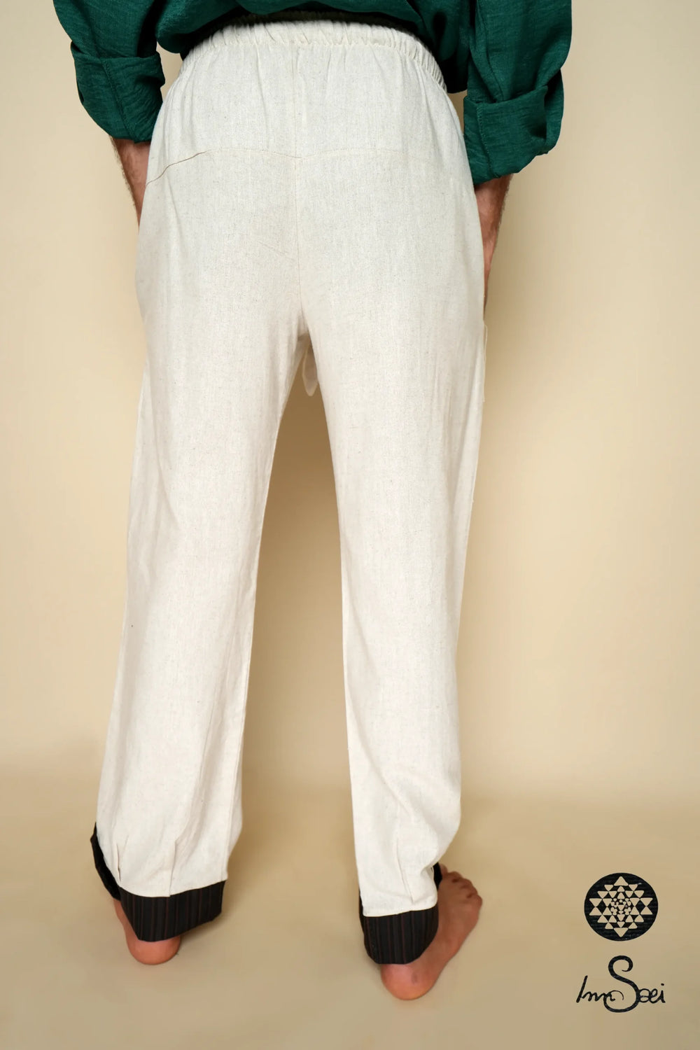Pants Linen Off White