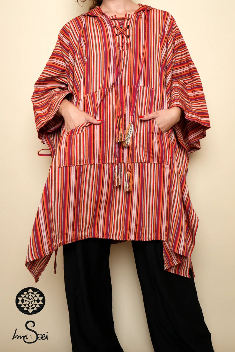 Poncho Cotton Reyye - HandMade