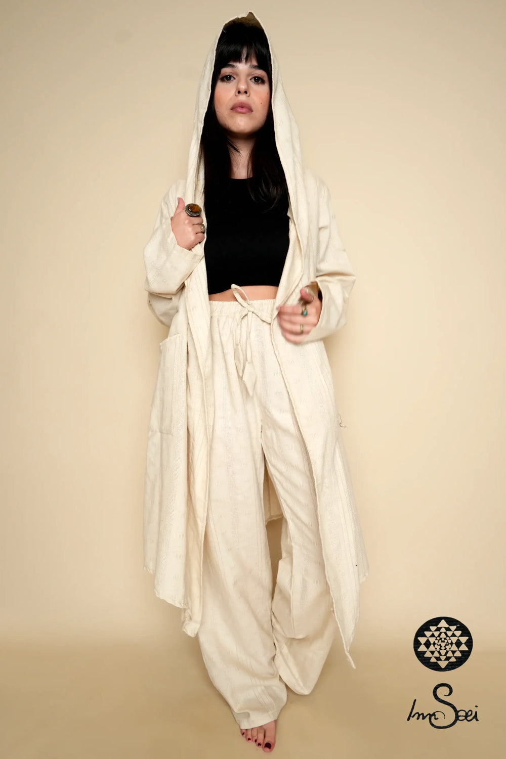 Off-White Linen Set