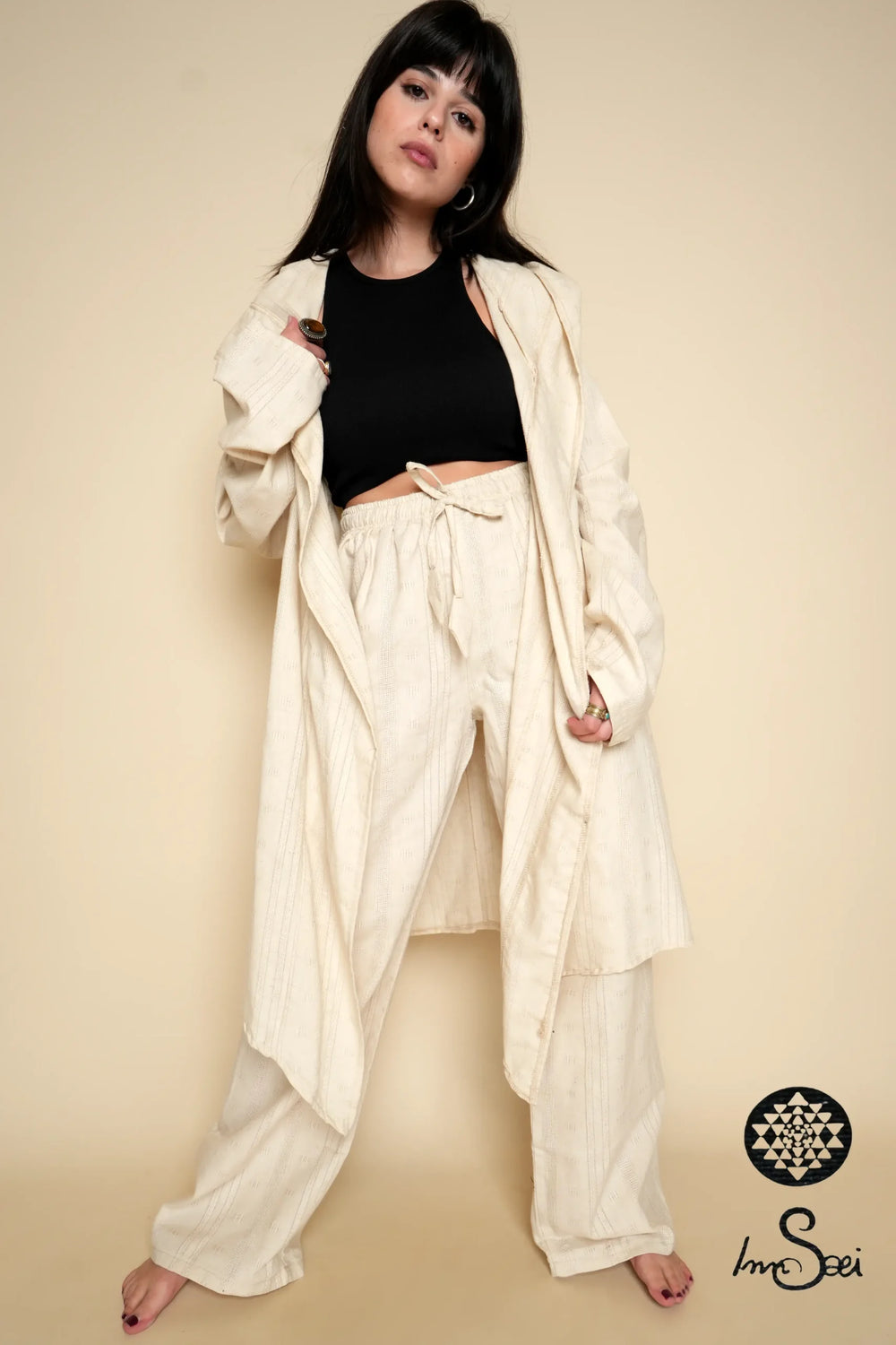 Off-White Linen Set