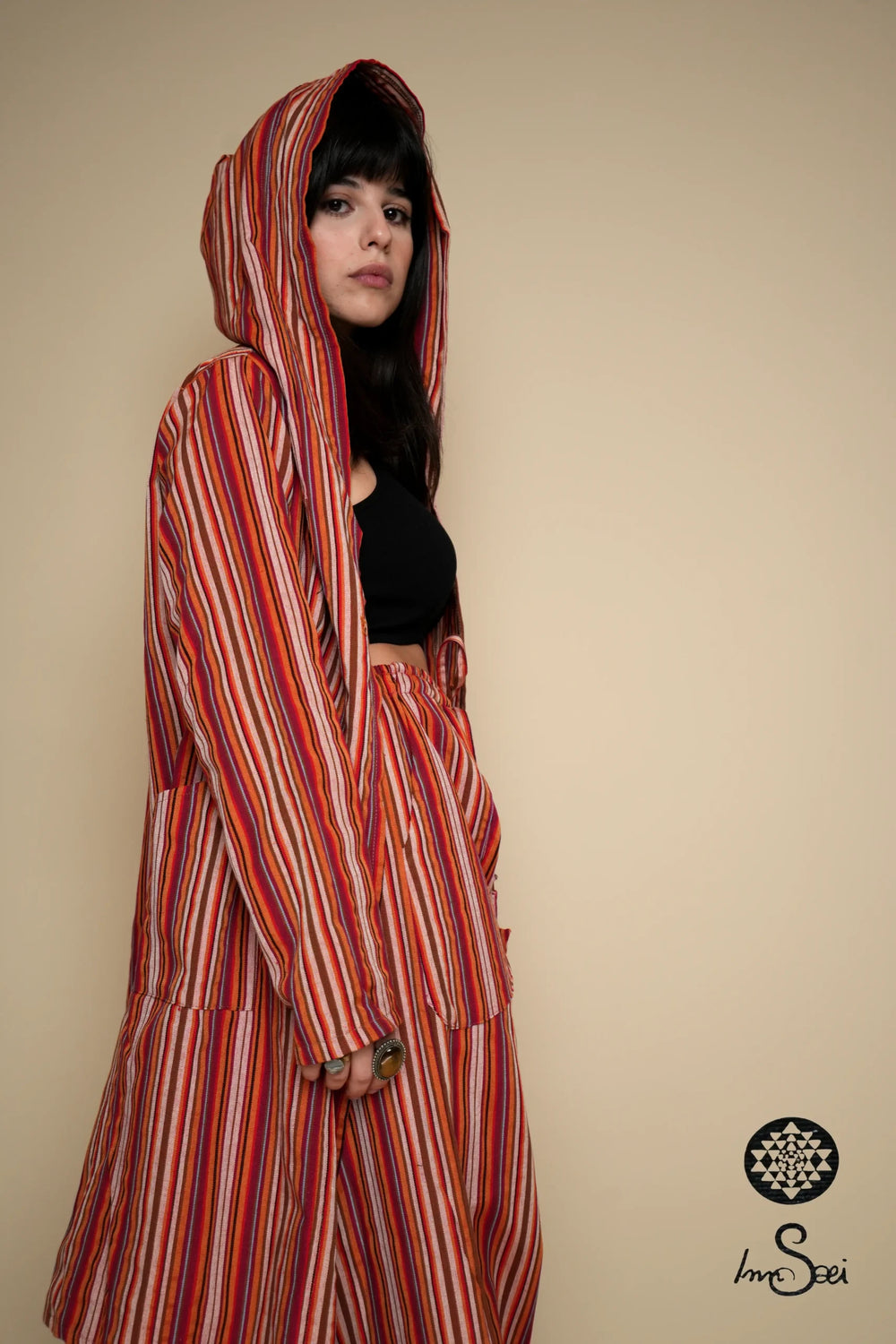 Multicolored K.T.N V Cardigan
