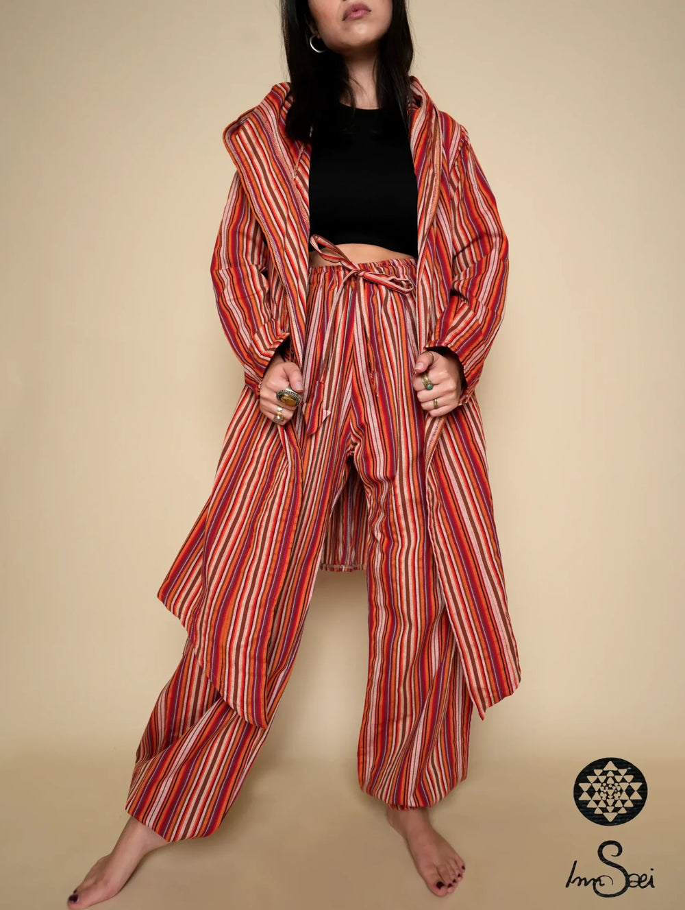 Multicolored K.T.N V Cardigan