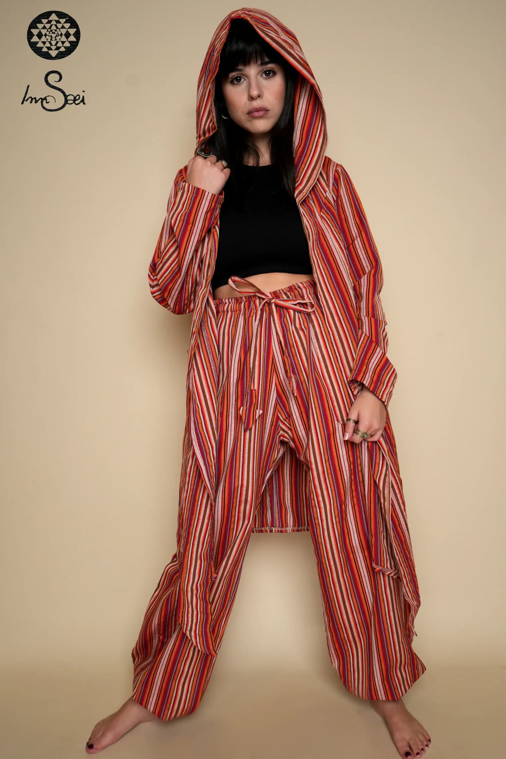 Multicolored K.T.N V Cardigan