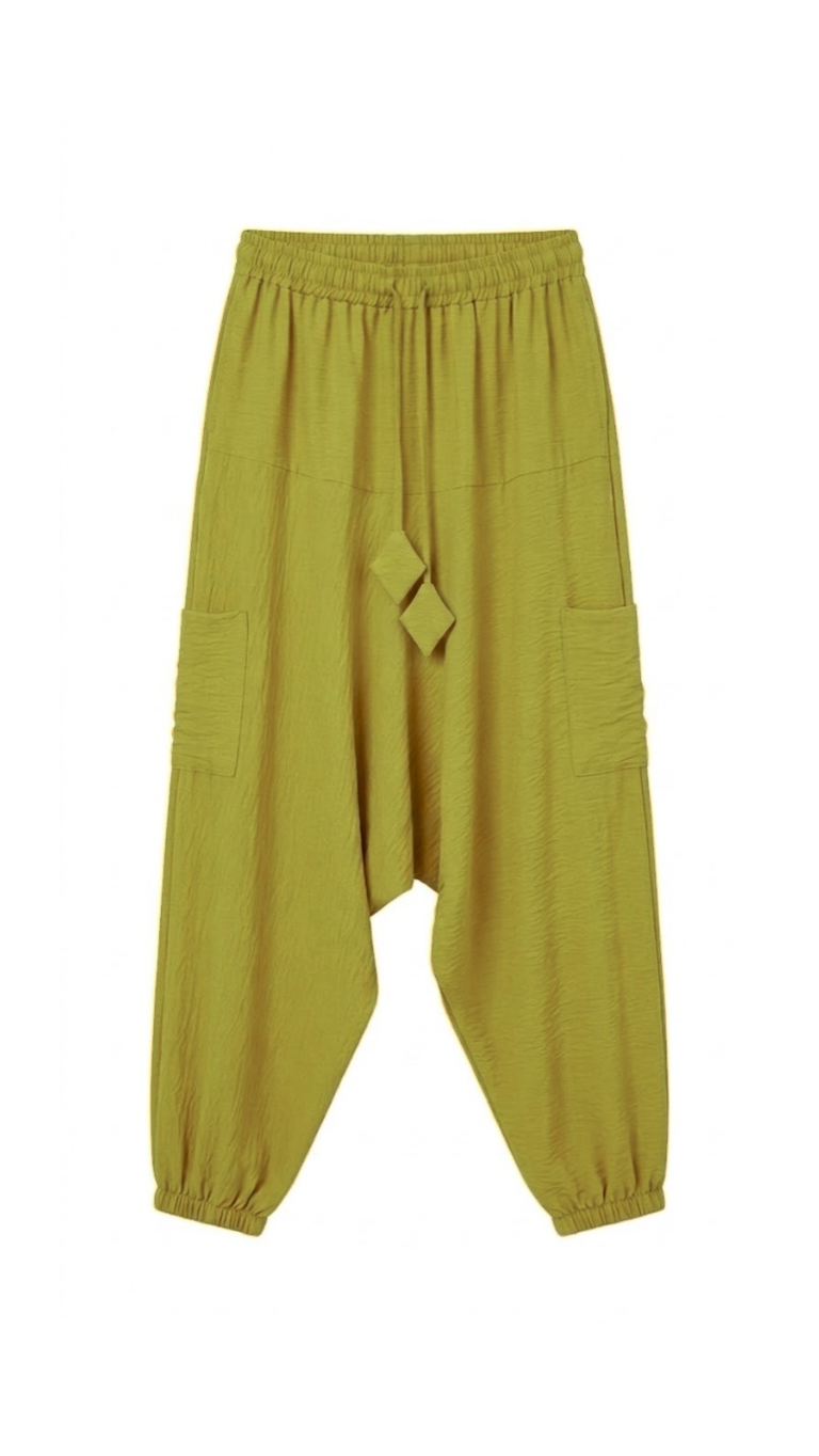 Light fabric harem pants