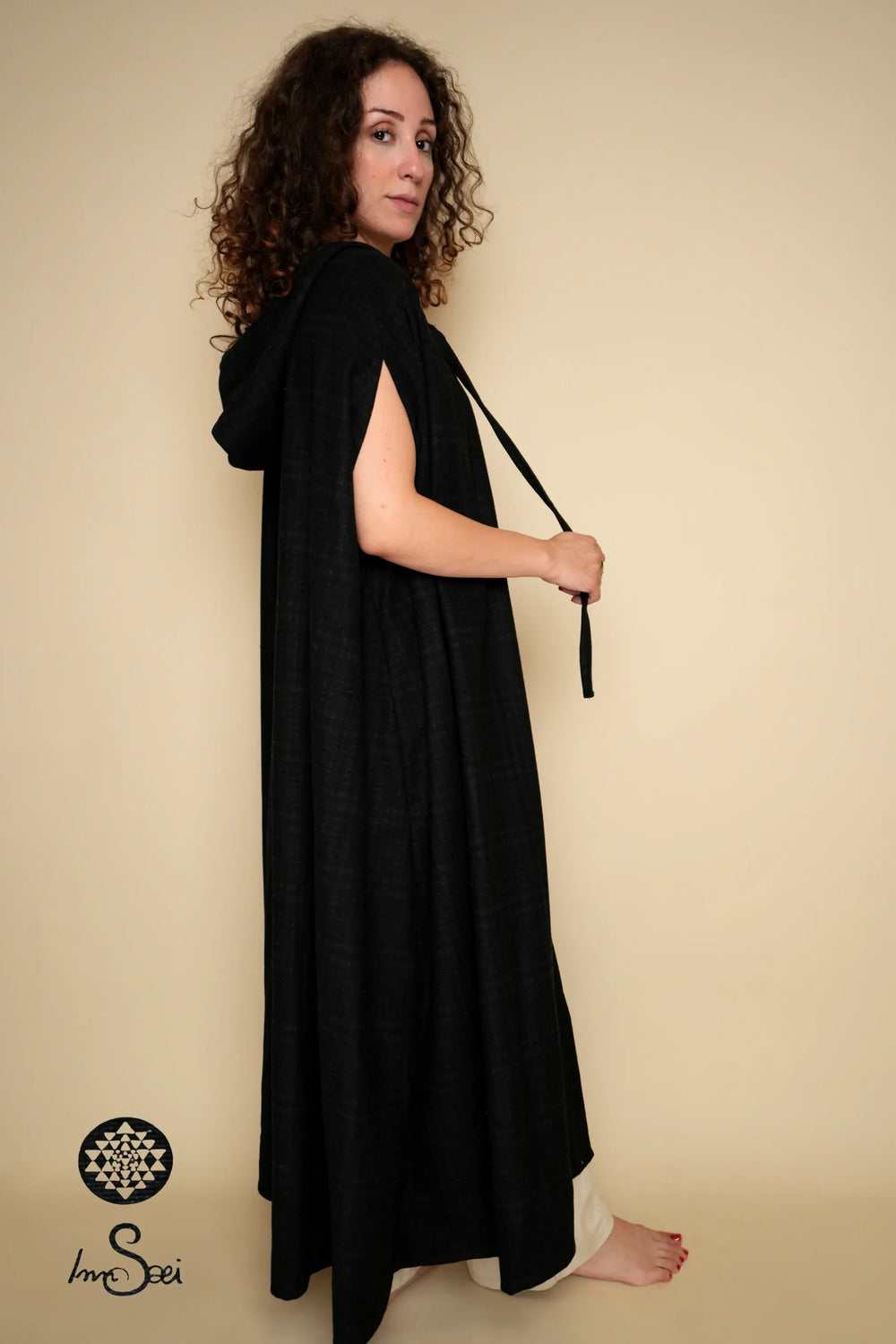 Dark Grey Gogh Cloak