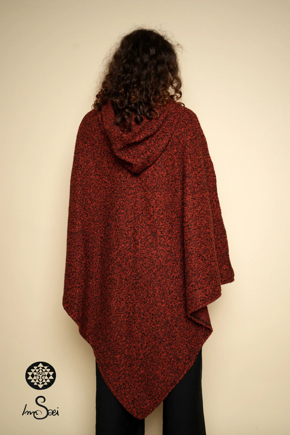 Bordeaux Pure Cotton Poncho