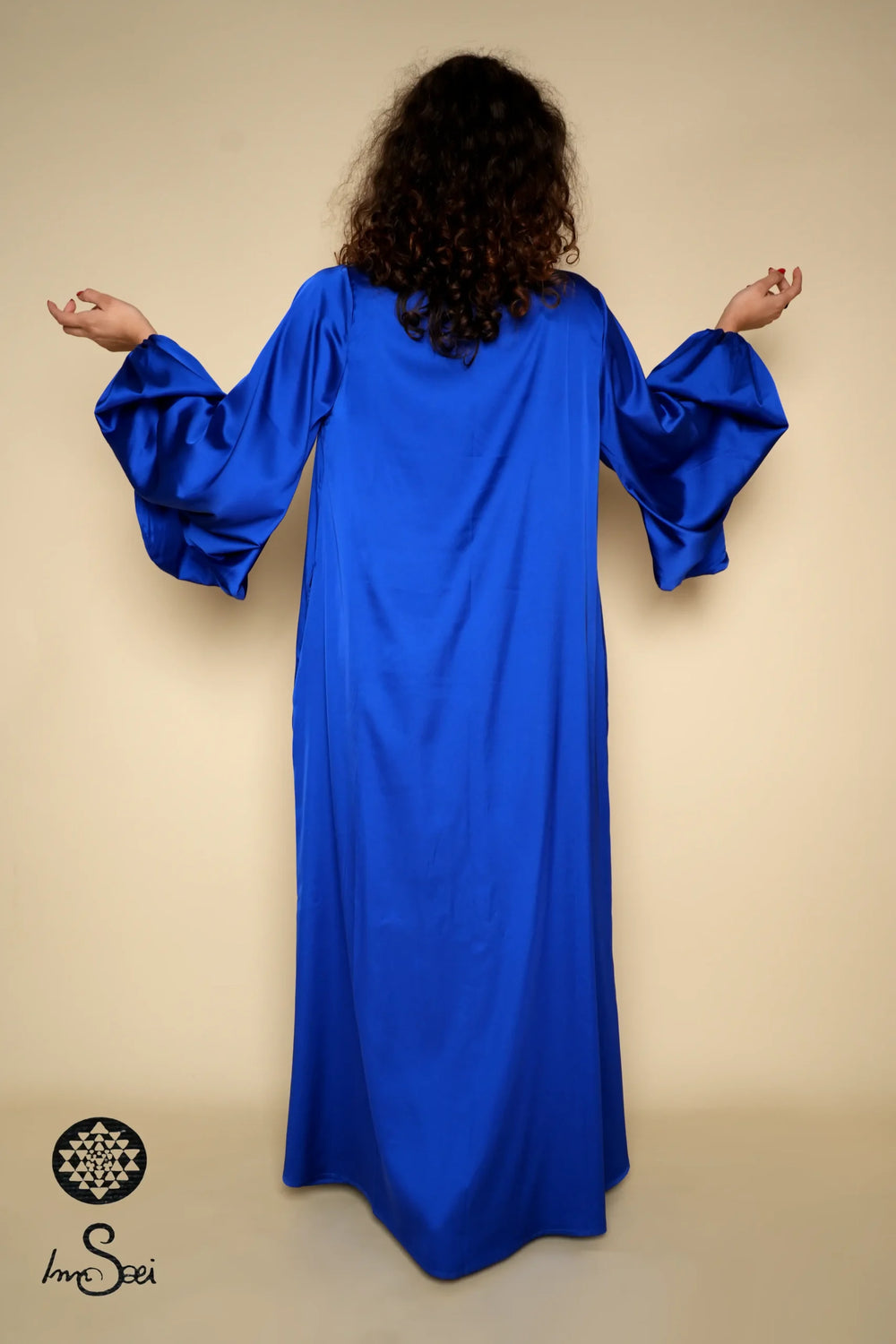 Royal Blue Satin Set