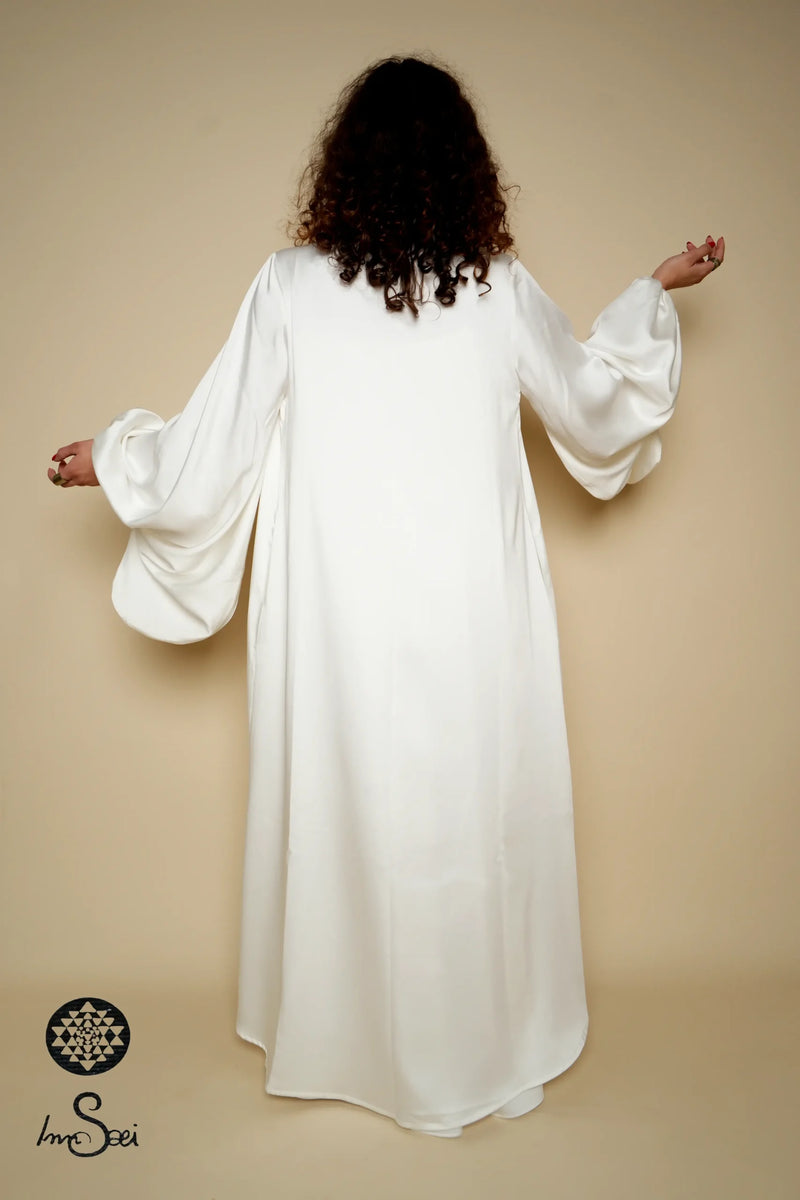 White Satin Set