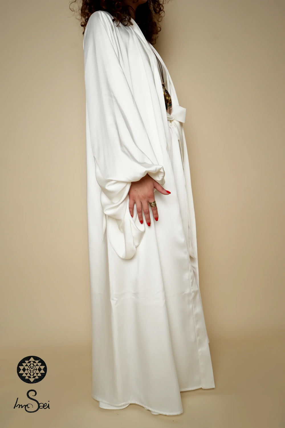 White Satin Set
