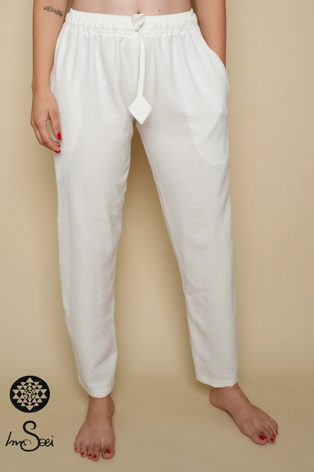Pure White Linen Set