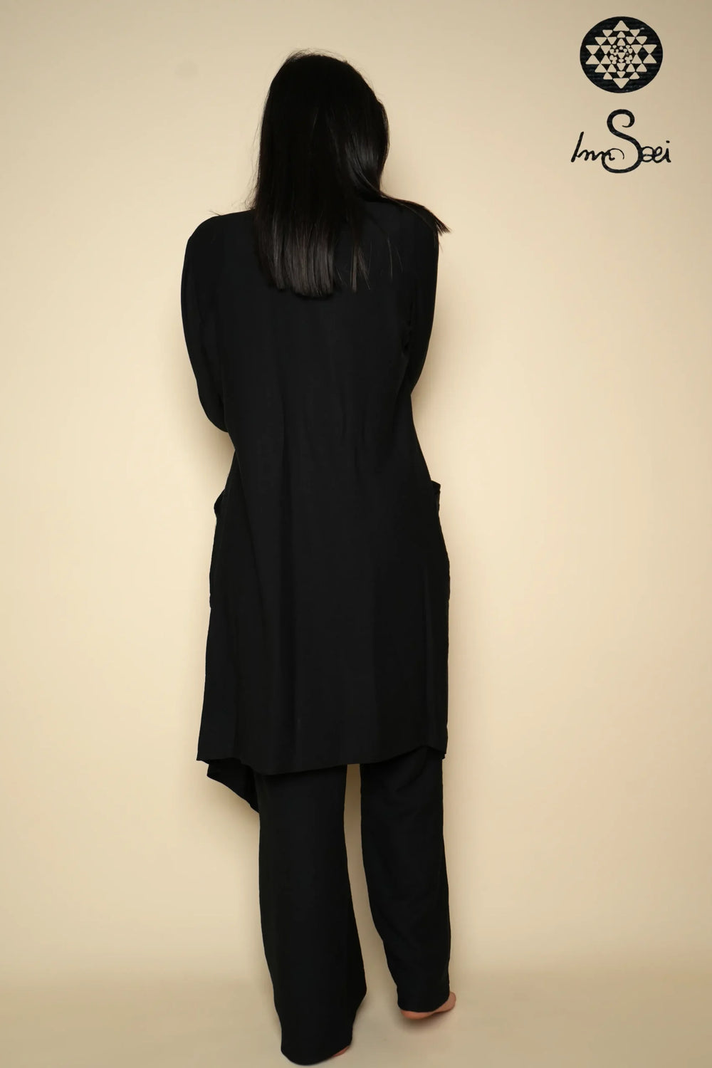 Black Linen  V. Cardigan