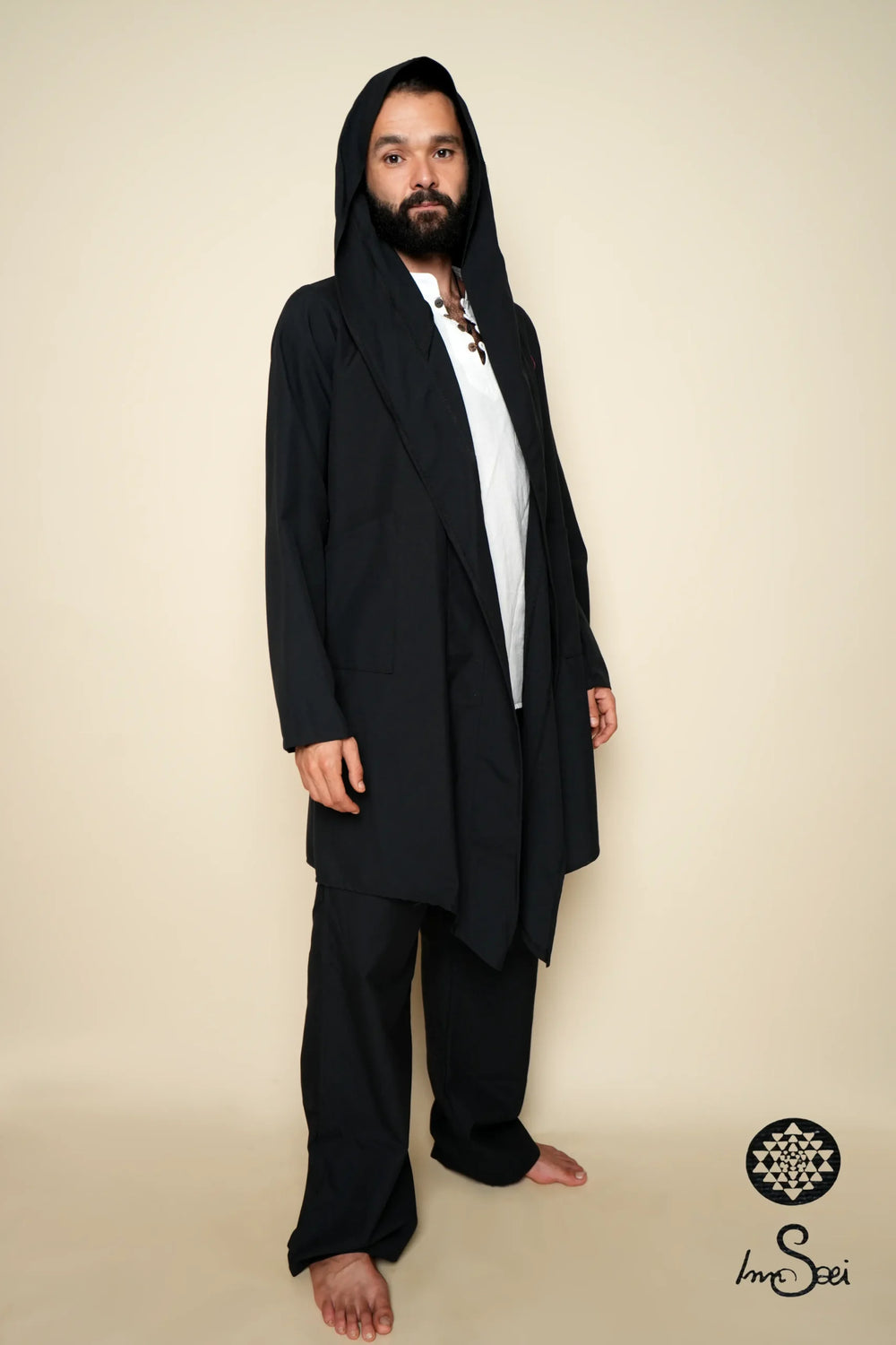 Gabardine Twin Set Black-Formal Look