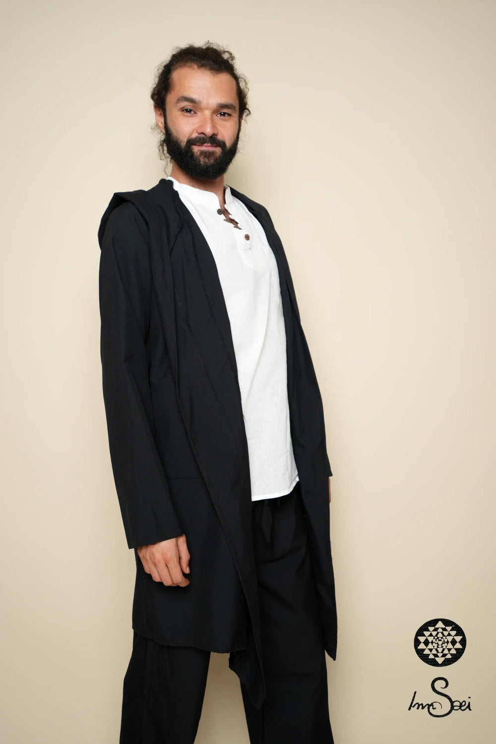 Gabardine Twin Set Black-Formal Look