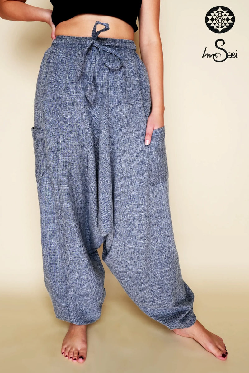 Harem Pants Linen premium fabric