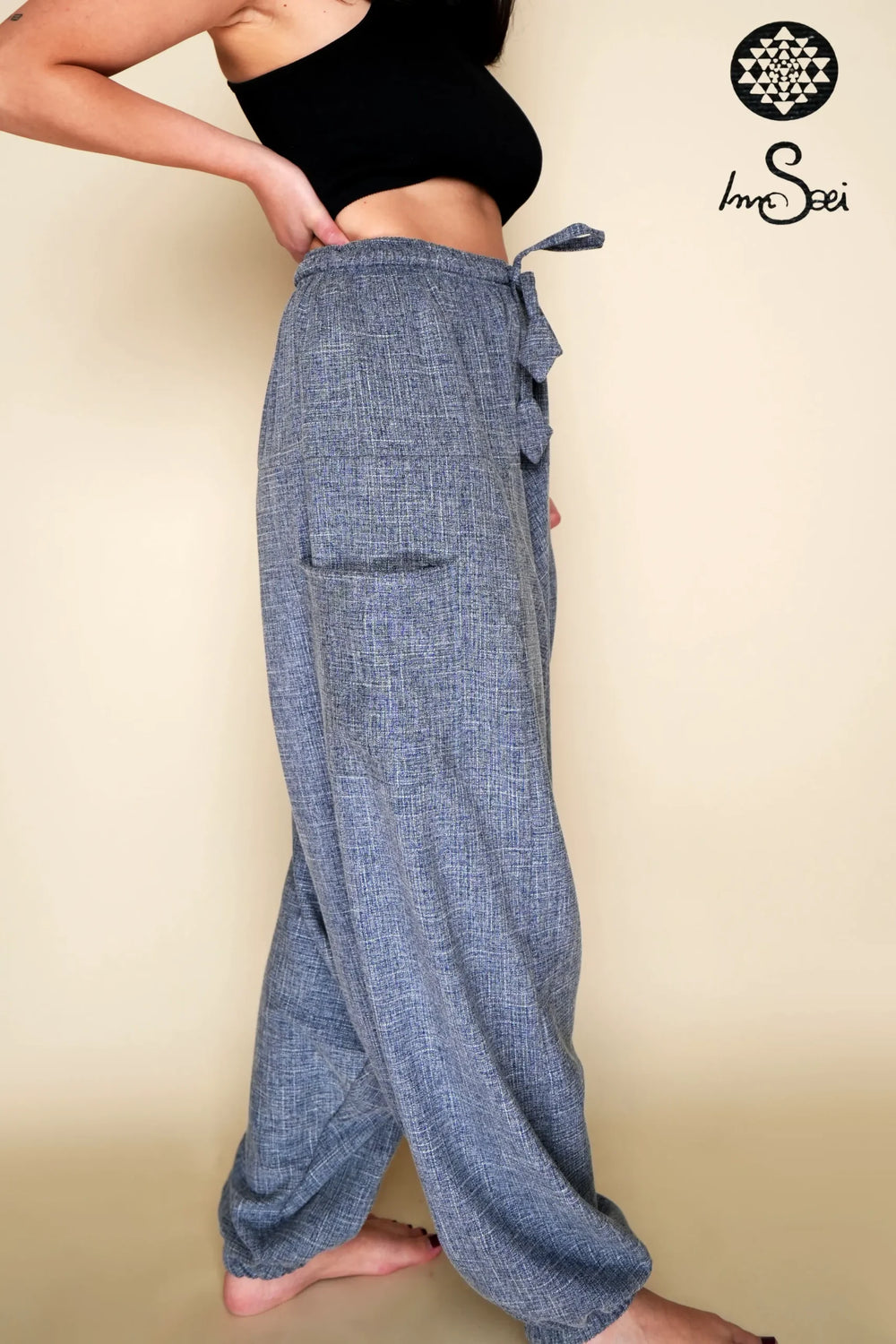Harem Pants Linen premium fabric