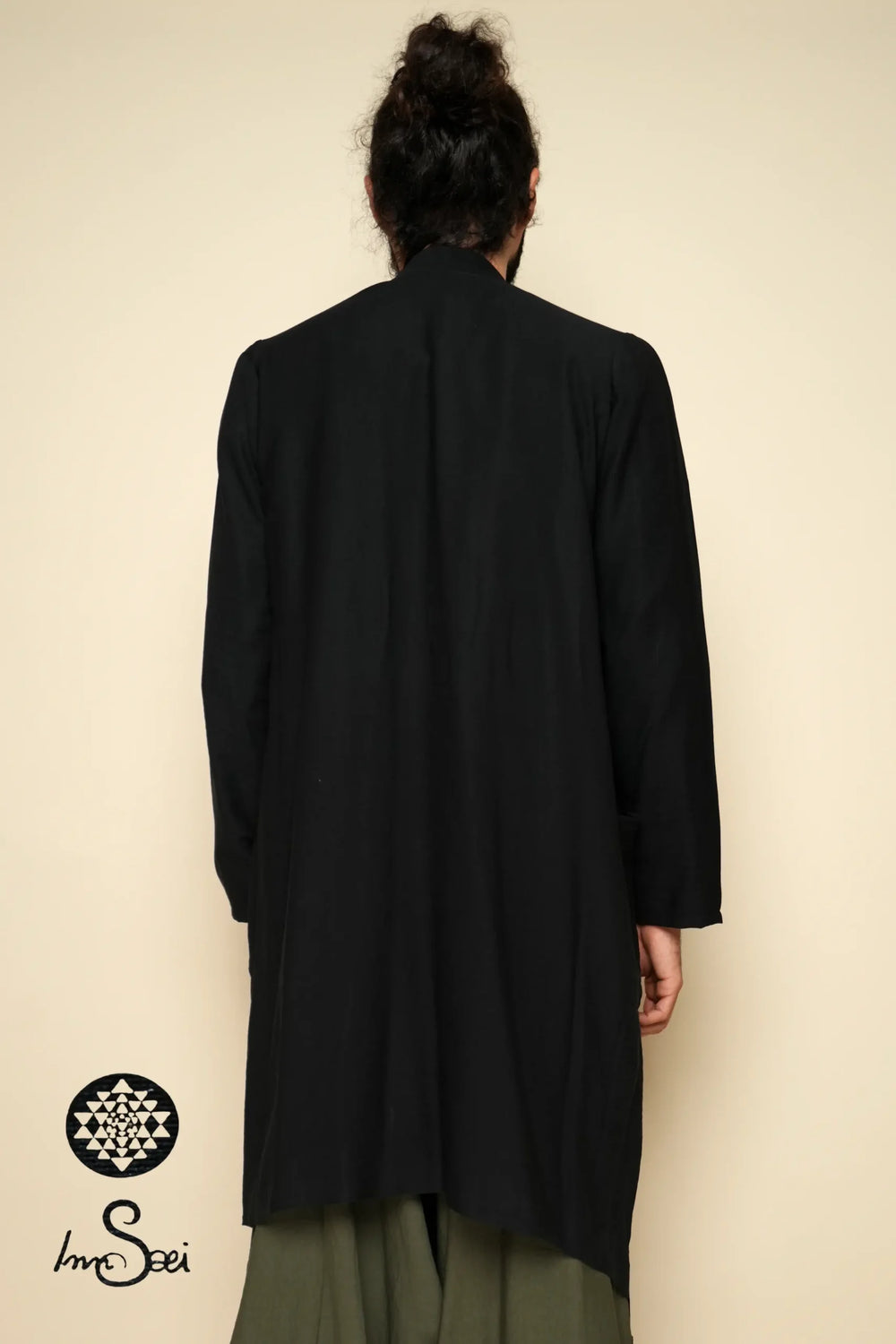 Black Linen  V. Cardigan