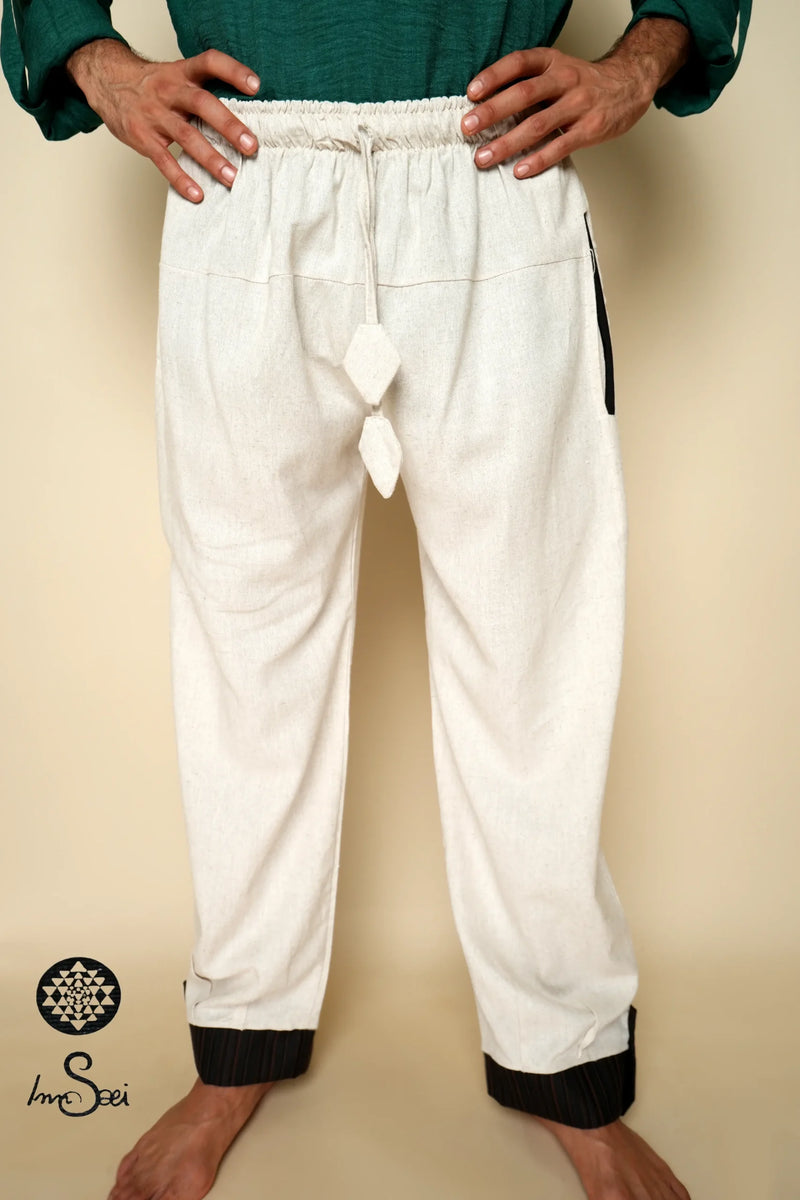 Pants Linen Off White