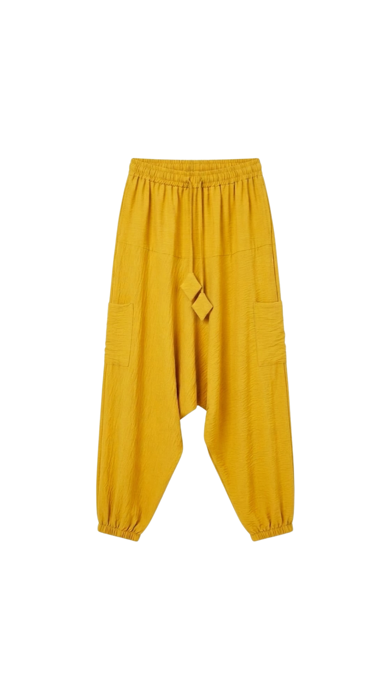 Light fabric harem pants