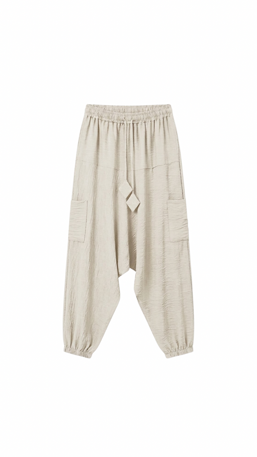 Light fabric harem pants